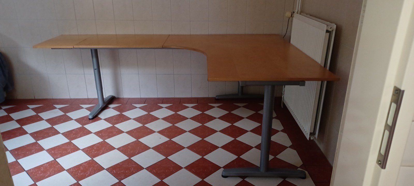 Ikea Hoekbureau, Huis en Inrichting, Ophalen, Demontabel, Gebruikt, Scandinavisch