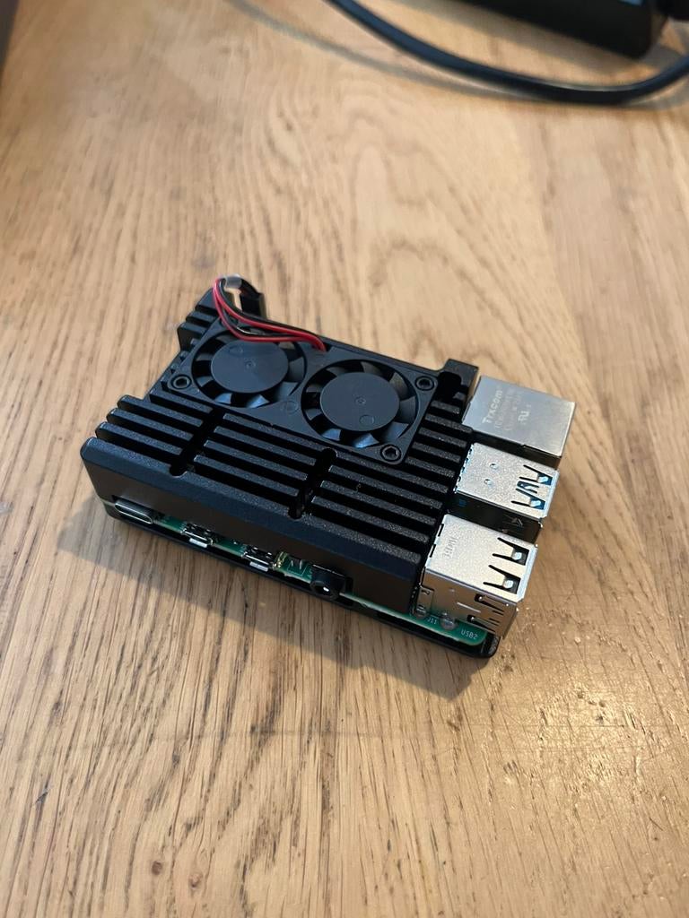 Raspberry Pi 4B 4GB Complete Set met Home Assistant, Computers en Software, Ophalen of Verzenden, Zo goed als nieuw