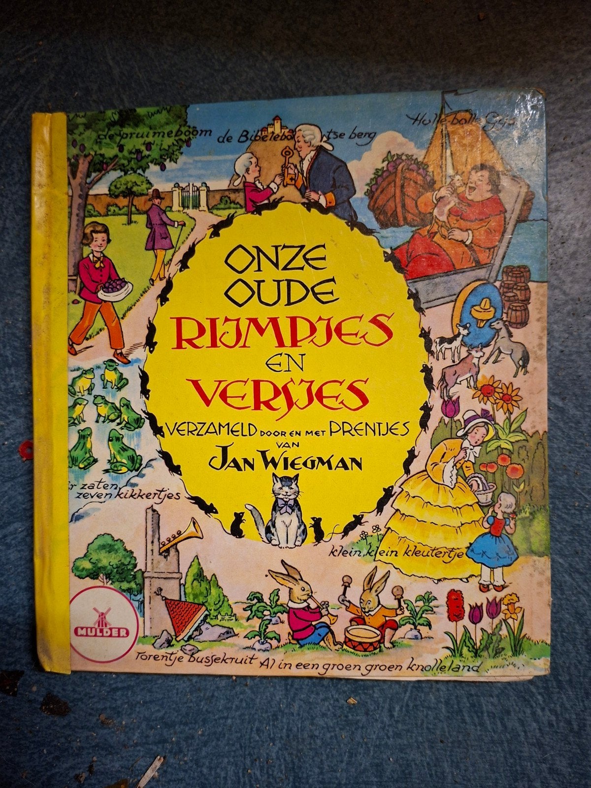 Ons Oude Rijmpjes en Versjes - Jan Wiegman (Mulder), Ophalen of Verzenden