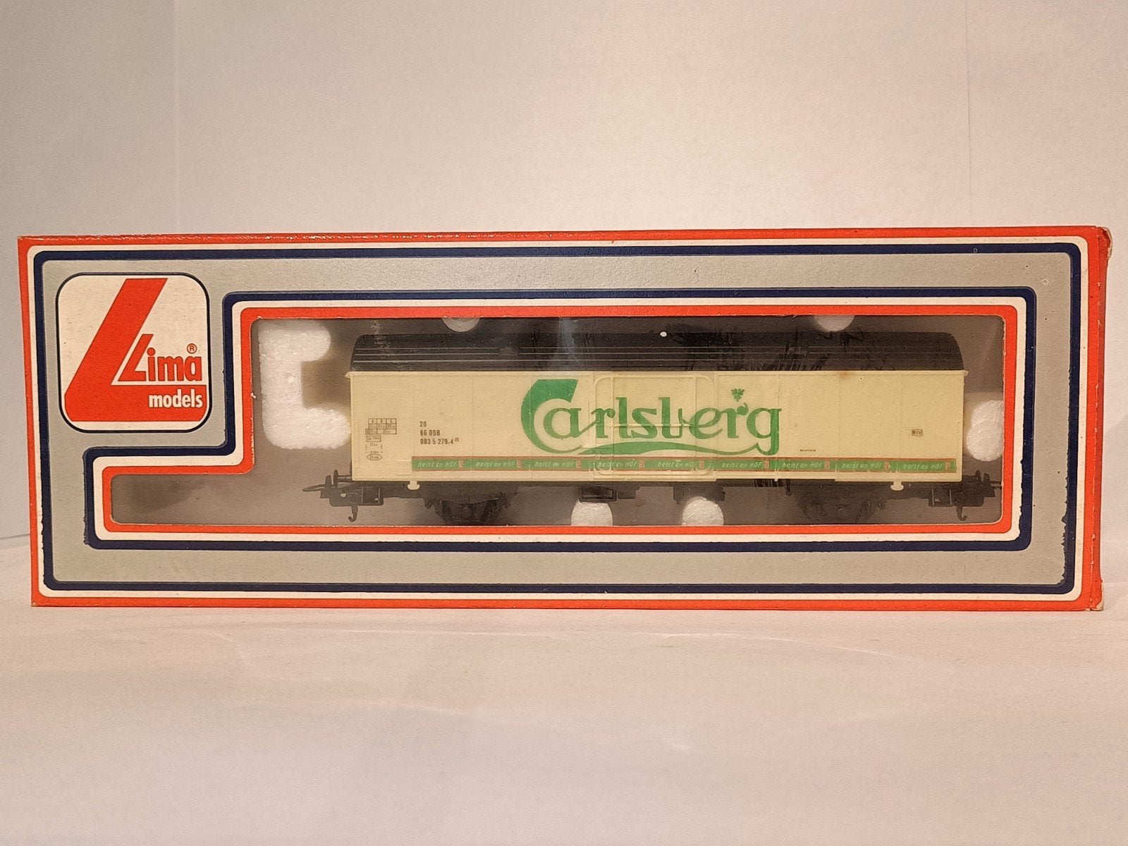 Lima H0 303552 DSB Carlsberg bierwagen – In originele doos, Hobby en Vrije tijd, Ophalen, Gelijkstroom, Wagon, Zo goed als nieuw