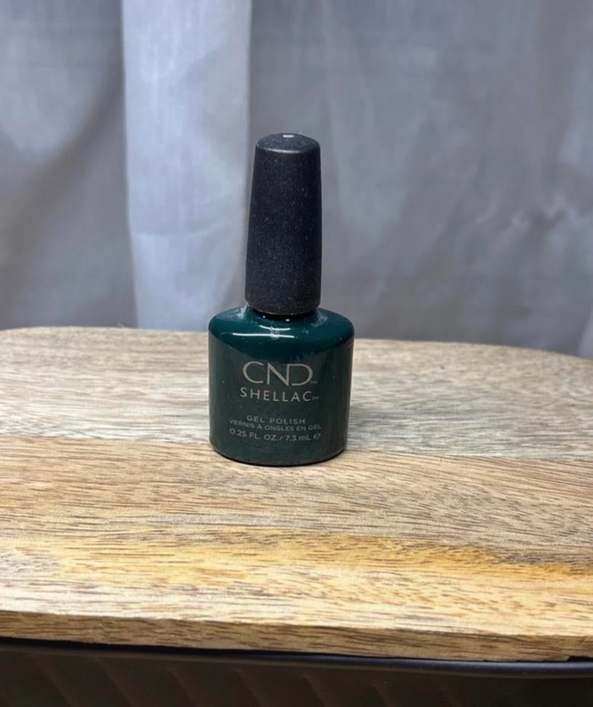 CND Shellac Aura, Sieraden, Tassen en Uiterlijk, Uiterlijk | Cosmetica en Make-up, Gebruikt, Ophalen of Verzenden, Groen, Handen en Nagels