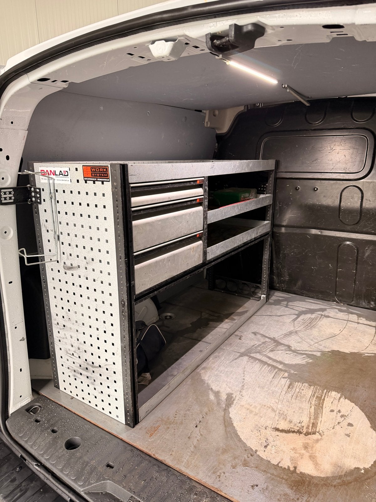 Work System Bedrijfswageninrichting Mercedes Citan, Ophalen