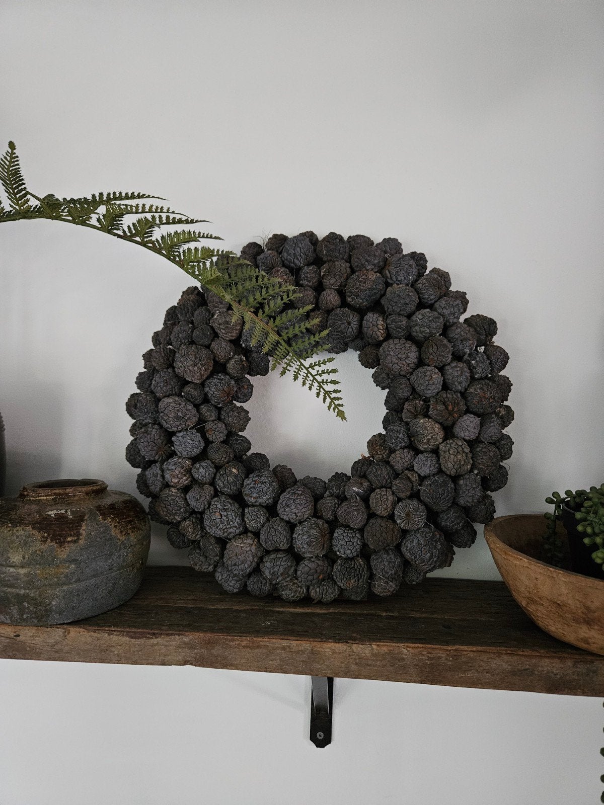 krans gedroogde vruchten 50 cm, Ophalen