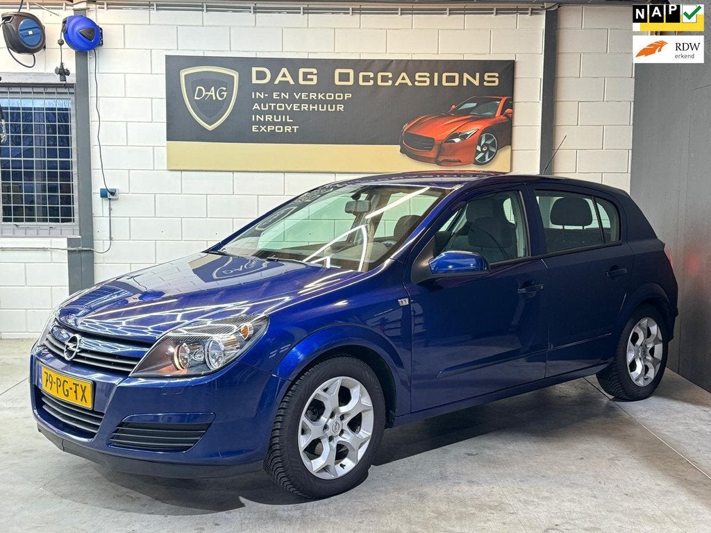 Opel Astra 1.4 CRUISE|ELEK RAMEN|TREKHAAK|APK|LM VELGEN, Voorwielaandrijving, Gebruikt, Zwart, 4 cilinders