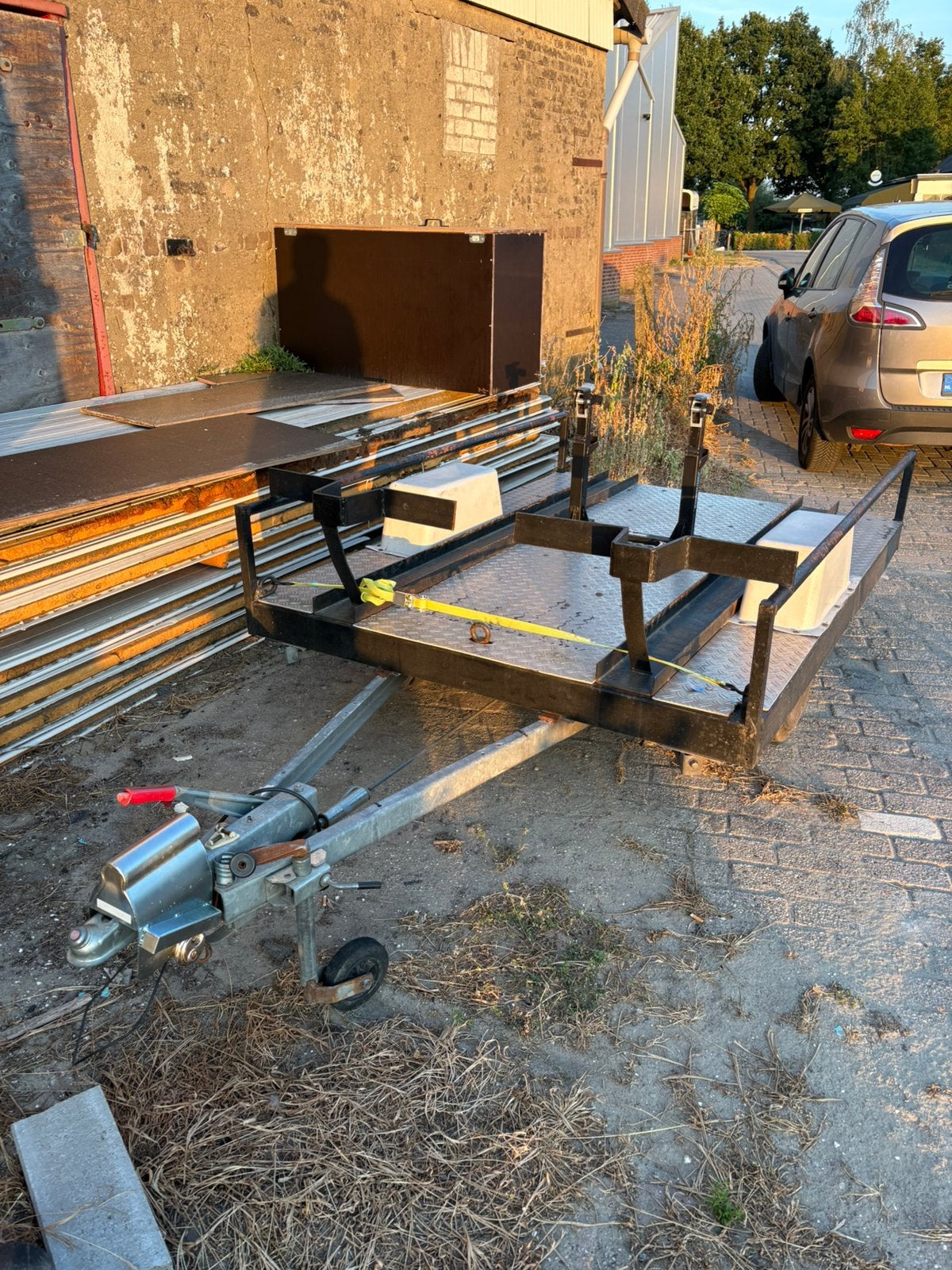 Moter aanhanger, 100 liter of meer, Ophalen, Zo goed als nieuw, Transportkar