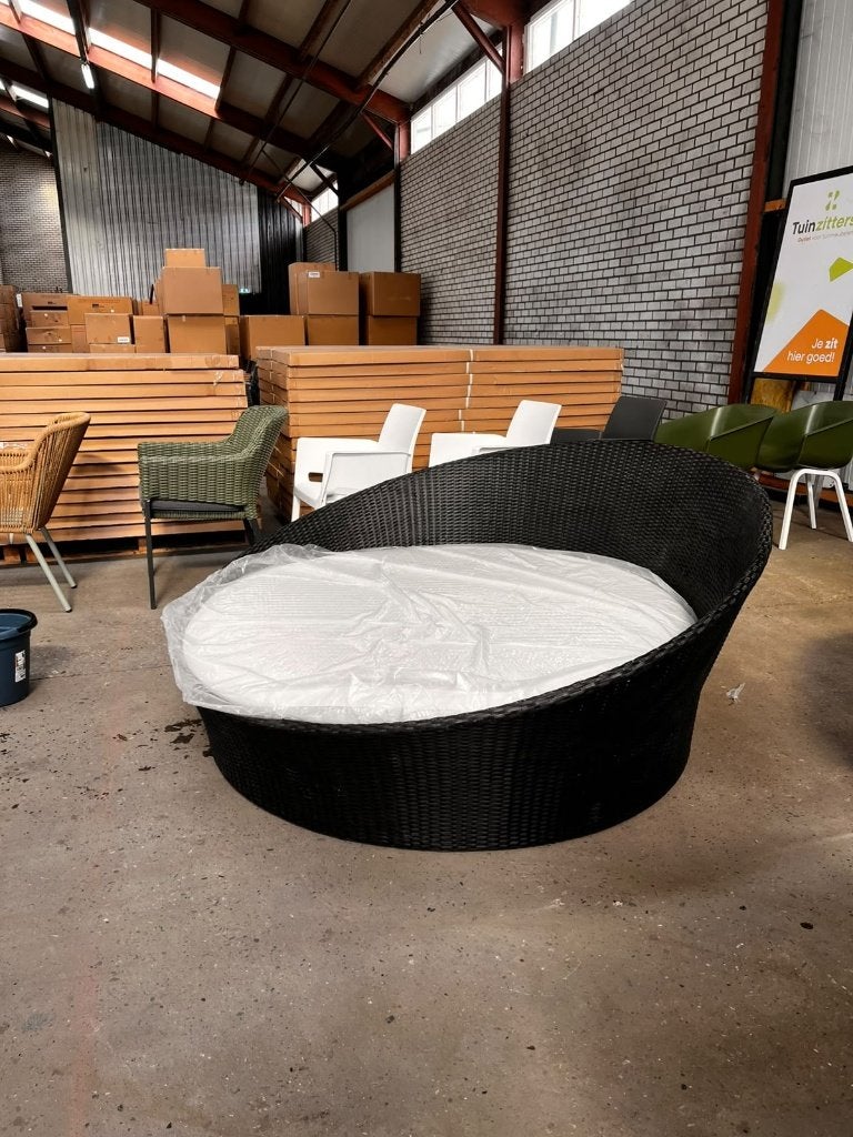 Ronde lounge daybed, Tuin en Terras, Ophalen, Nieuw, Loungeset, Bank
