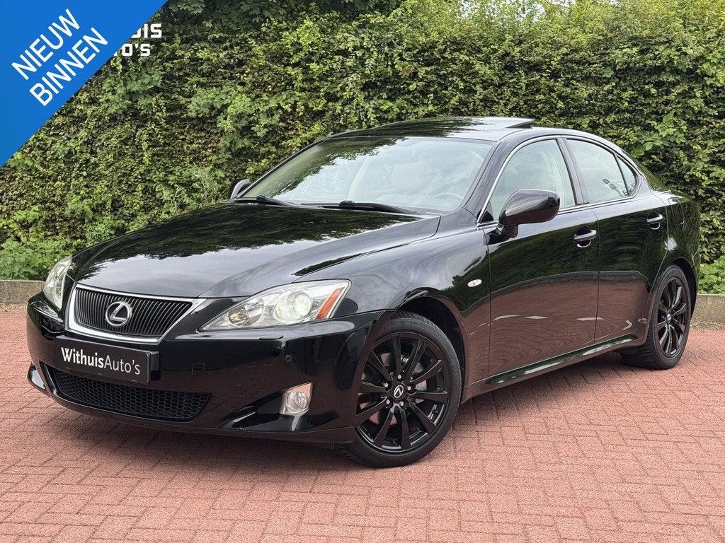 Lexus IS 250 Executive Black'on'Black Stoelkoeling Onderhoud, Auto's, Lexus, Automaat, Achterwielaandrijving, Gebruikt, 1535 kg