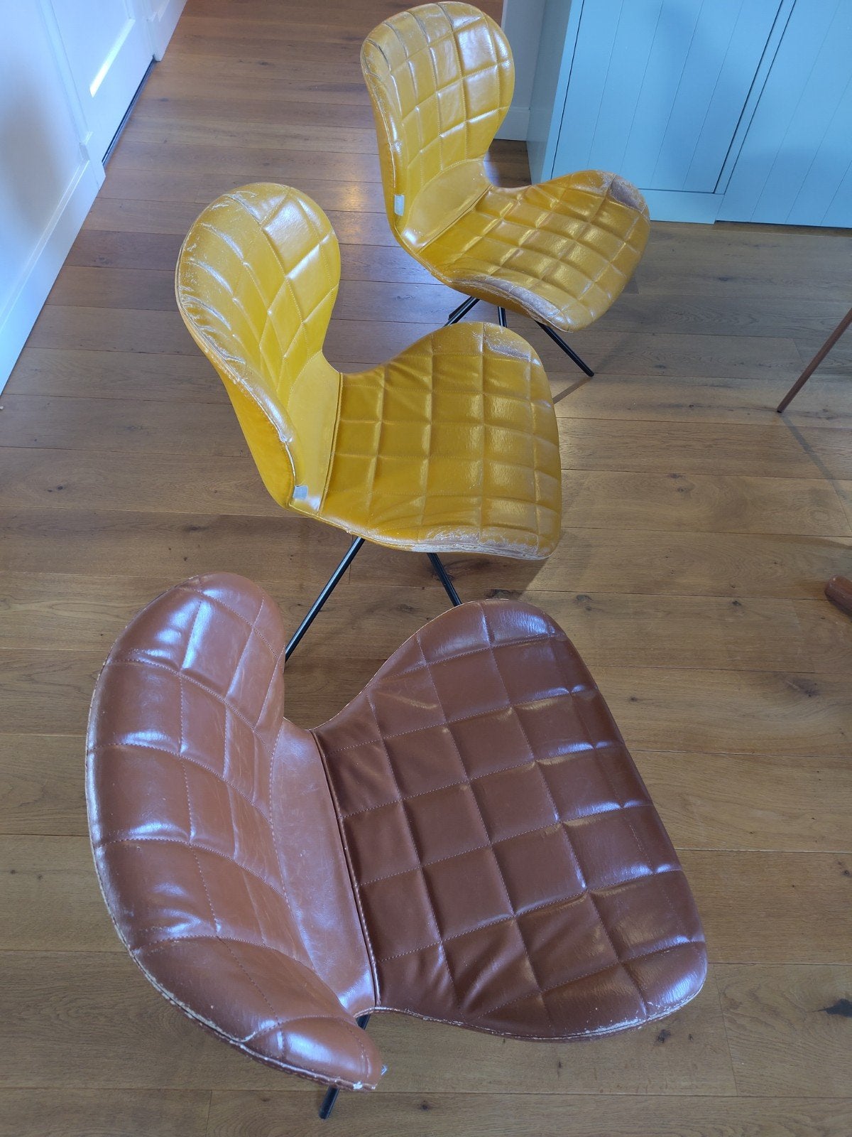 Gratis; 3 stoelen, Ophalen, Gebruikt