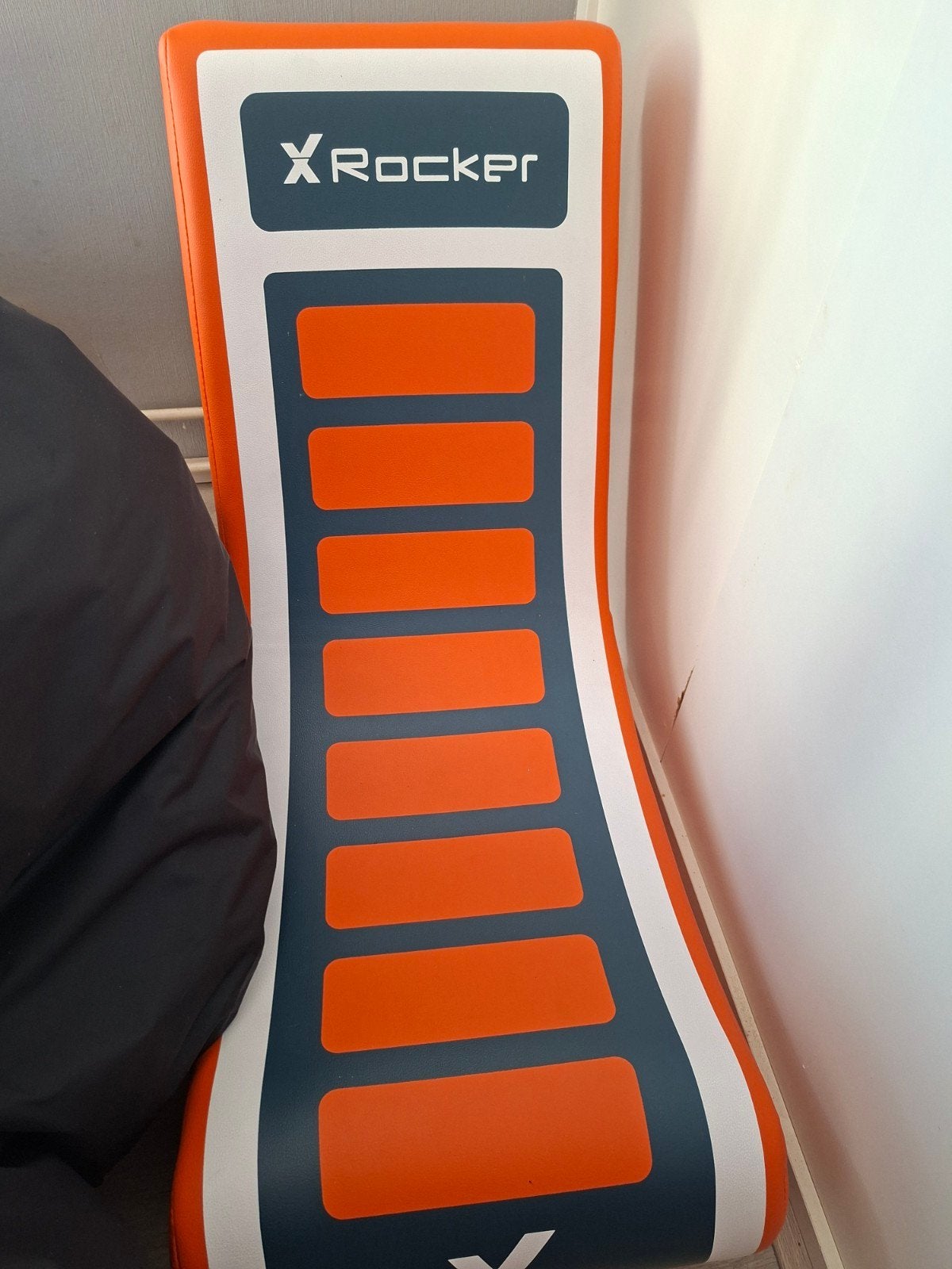 X Rocker Gaming Stoel - Oranje/Grijs, Ophalen, Gebruikt