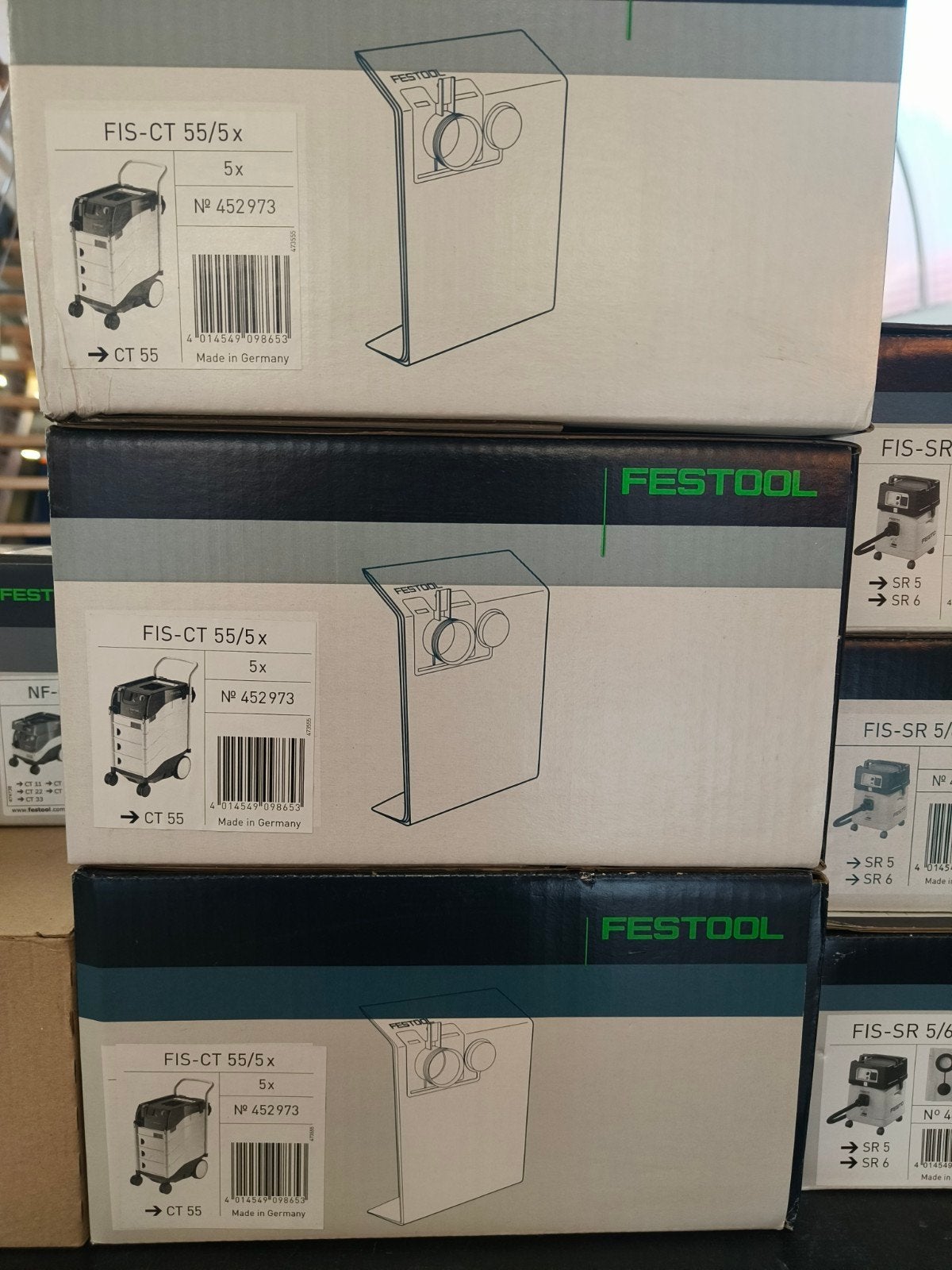 Stofzakken Festool CT55, Ophalen of Verzenden, Nieuw