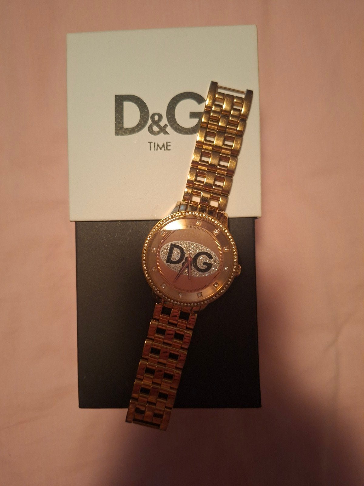 Dolce & Gabbana horloge met extra schakels, Sieraden, Tassen en Uiterlijk, Horloges | Dames, Staal, Gebruikt, Staal, Polshorloge