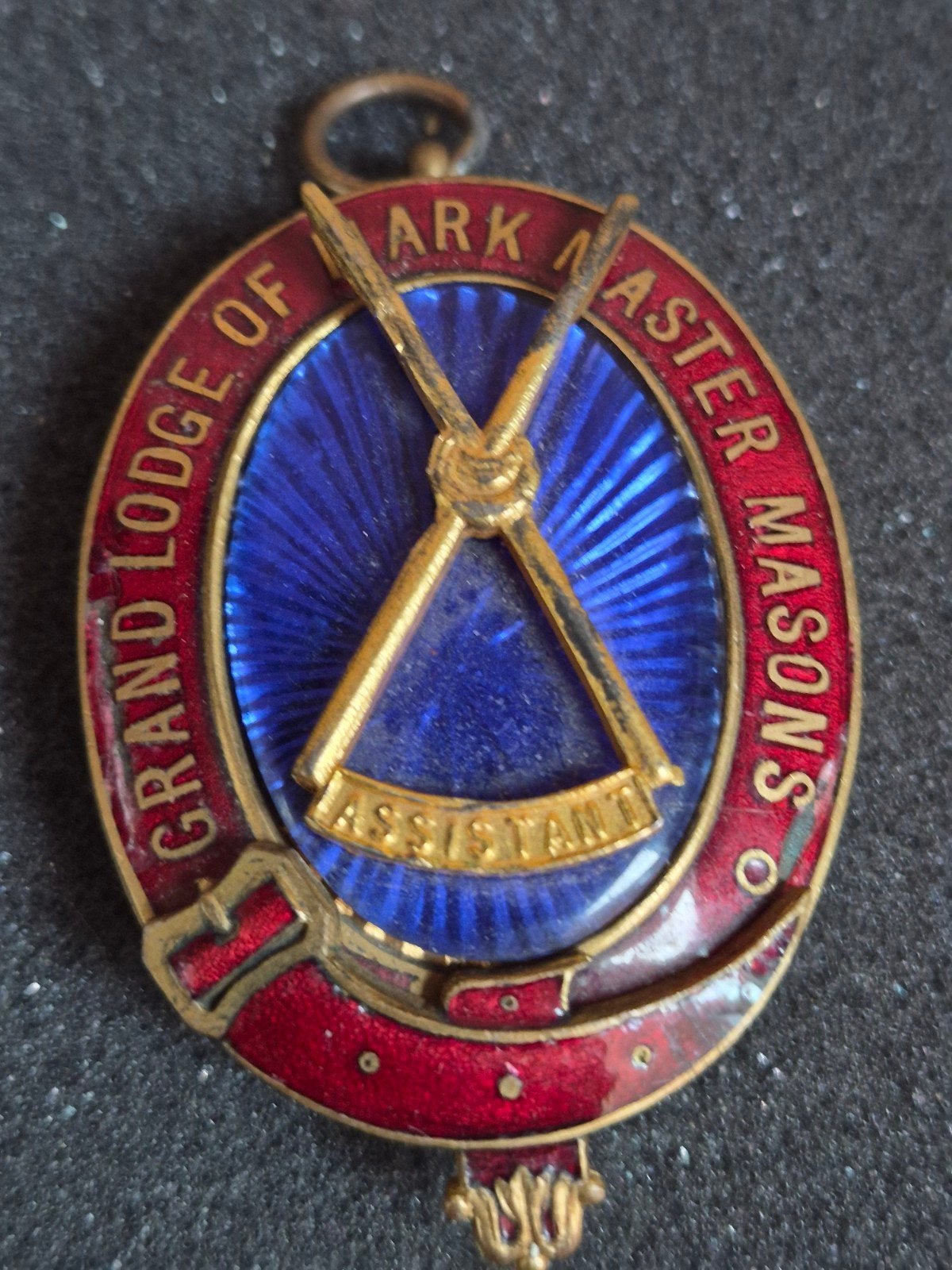 Vrijmetselarij Mark Master Masons Medaille, Verzamelen, Ophalen of Verzenden