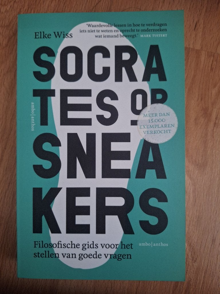 Socrates op sneakers Elke Wiss ZGAN, Elke Wiss, Ophalen of Verzenden, Zo goed als nieuw, Praktische filosofie