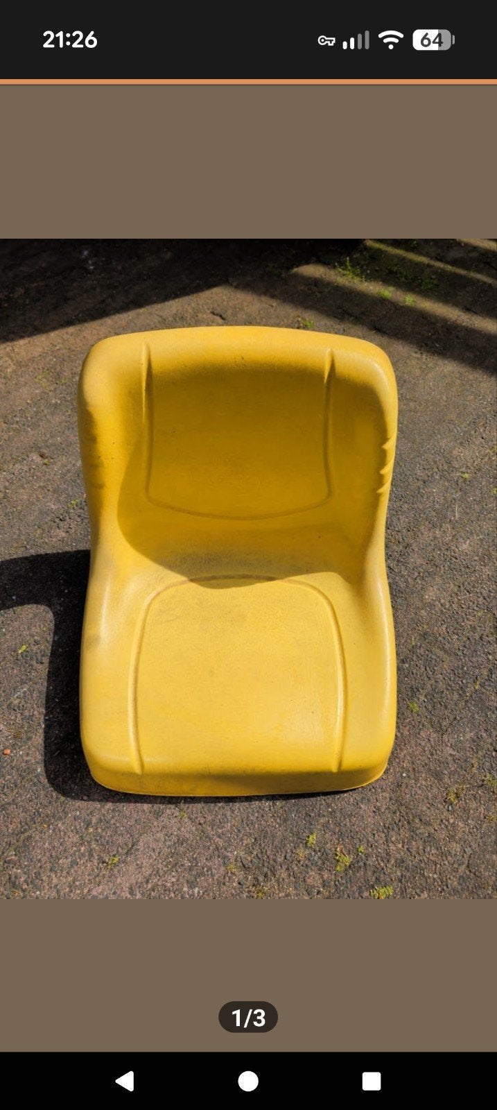 Zitmaaier Stoel - Geheel Netjes en Onbeschadigd, Tuin en Terras, Zitmaaiers, Ophalen