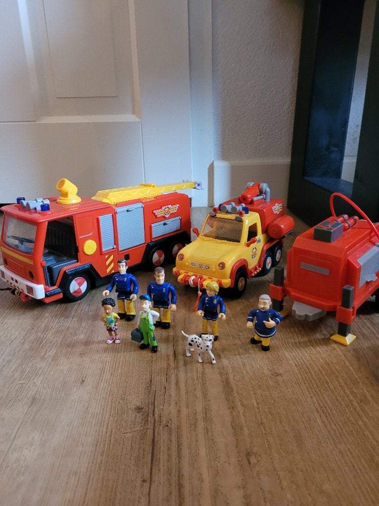 Brandweerman Sam, Ophalen, Gebruikt