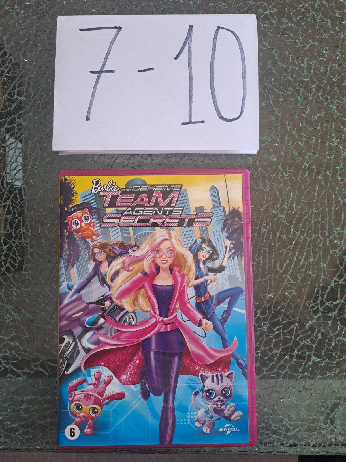 Barbie: Geheime Agenten - Team Secrets DVD, Nederlands, Ophalen of Verzenden, Zo goed als nieuw, Vanaf 6 jaar