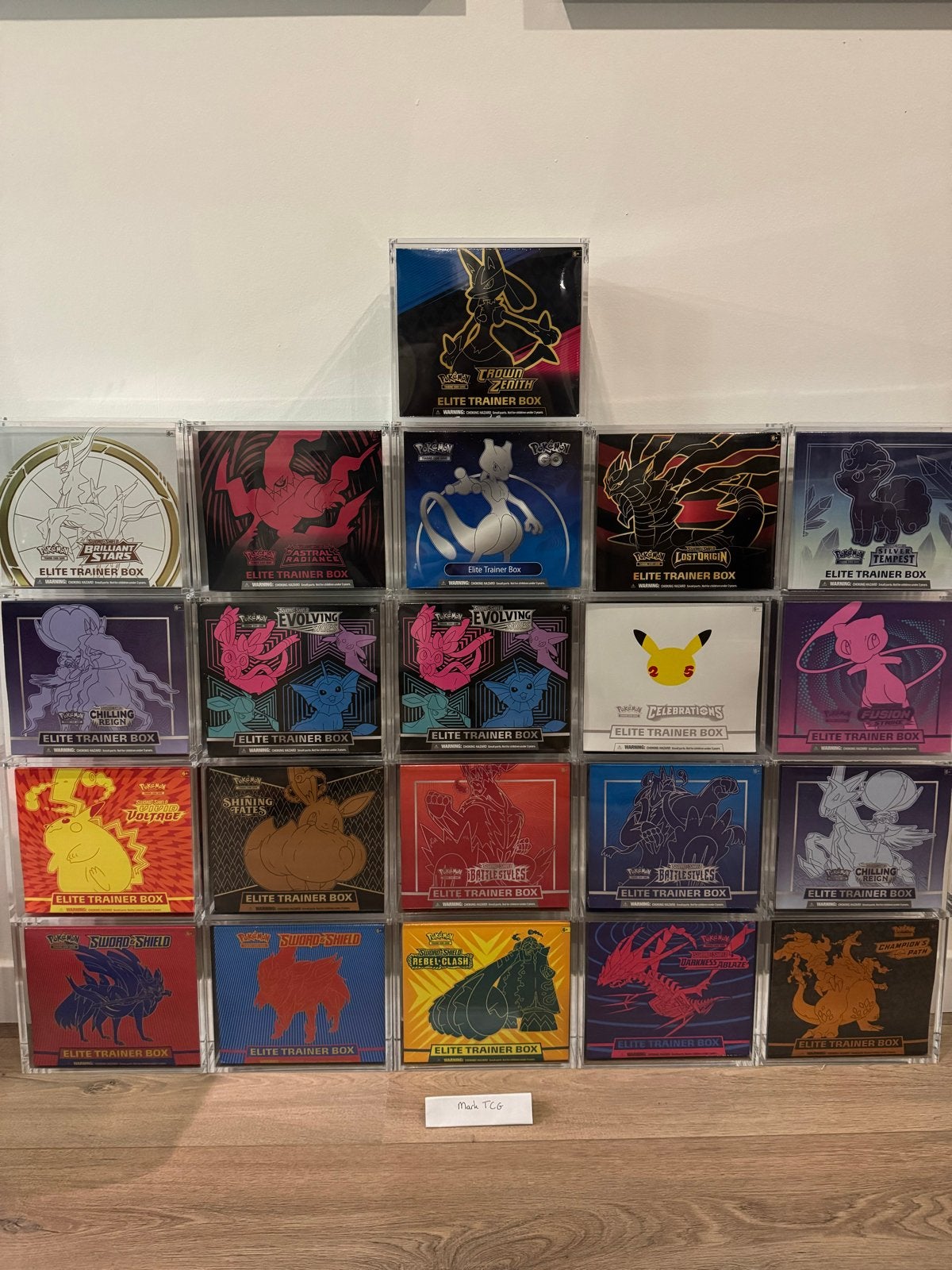 Pokémon Elite Trainer Box Collectie sword & shield SWSH, Ophalen of Verzenden, Nieuw, Boosterbox