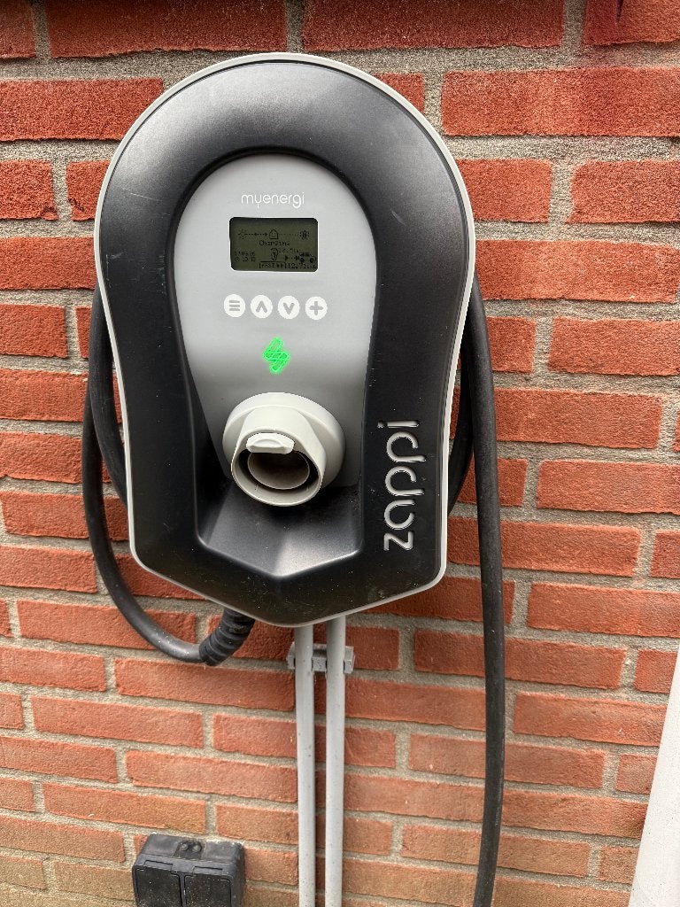Laadpaal Zappi V2 + CT klemmen voor meterkast, Ophalen, Gebruikt, Laadpaal en Laadkabel