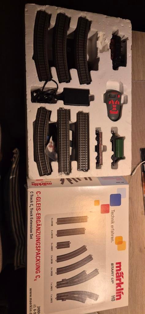 Märklin Start Up H0 Treinset met Locomotief en Rails, Wisselstroom, Treinset, Ophalen of Verzenden, Zo goed als nieuw