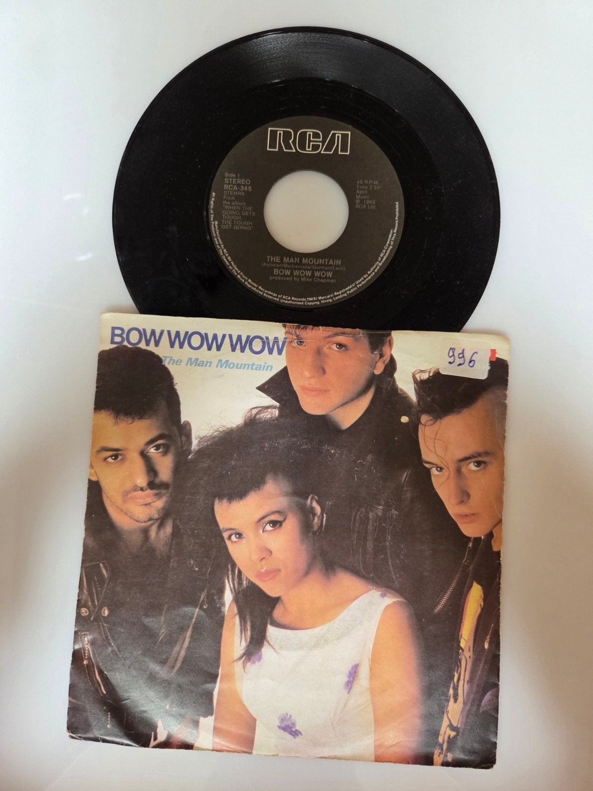 Bow wow wow - The man mountain, Ophalen of Verzenden, Gebruikt, 7 inch, Pop