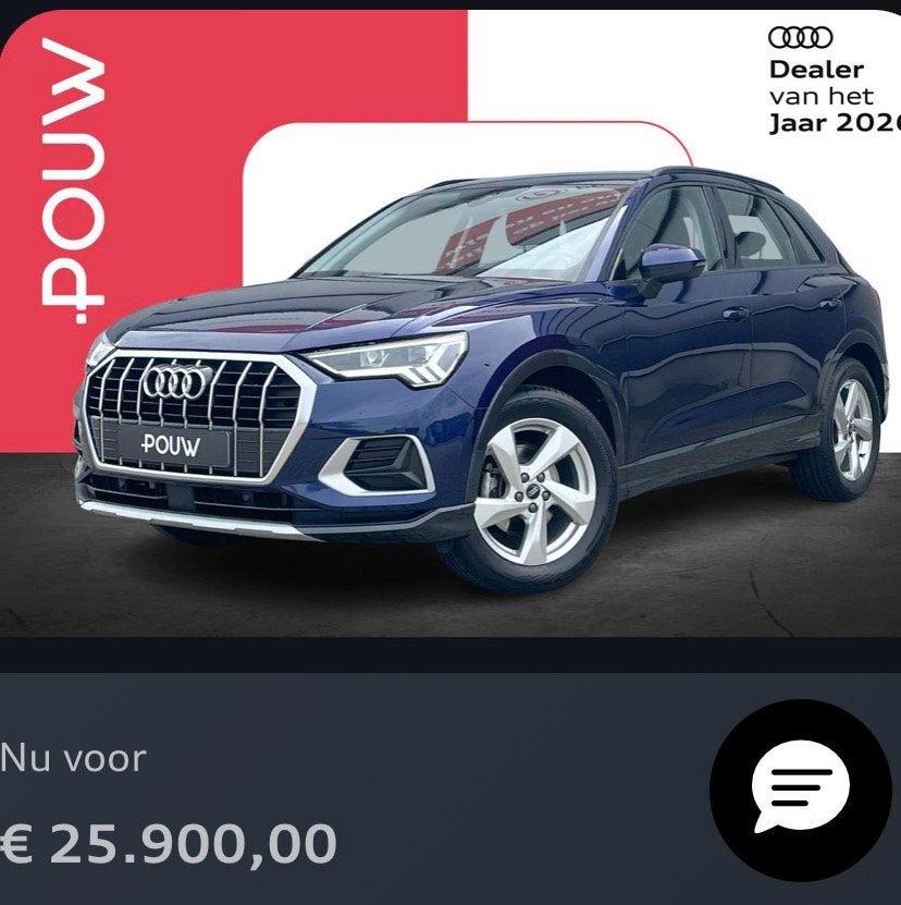 Gezocht set alu dakrails voor Q3 2022, Gebruikt, Achterklep, Achter, Audi