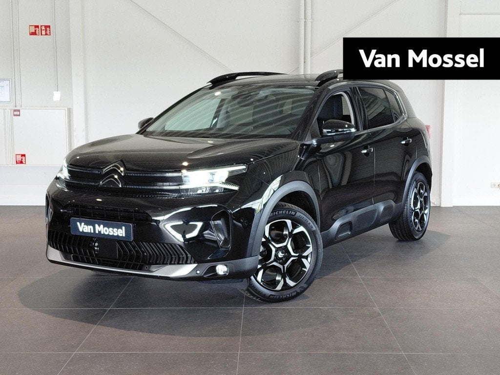 Citroen C5 Aircross 1.2 Hybrid 145pk Max, Auto's, Citroën, Euro 6, 1199 cc, C5 Aircross, Zwart