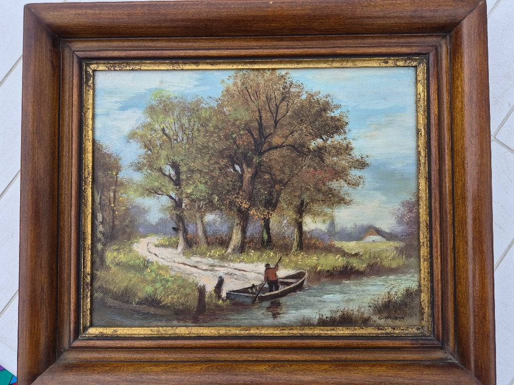 schilderij, Ophalen