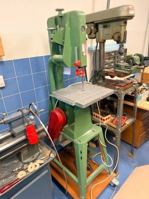 lintzaag, Doe-het-zelf en Verbouw, Gereedschap | Zaagmachines, Ophalen, Gebruikt, 70 mm of meer, Minder dan 600 watt