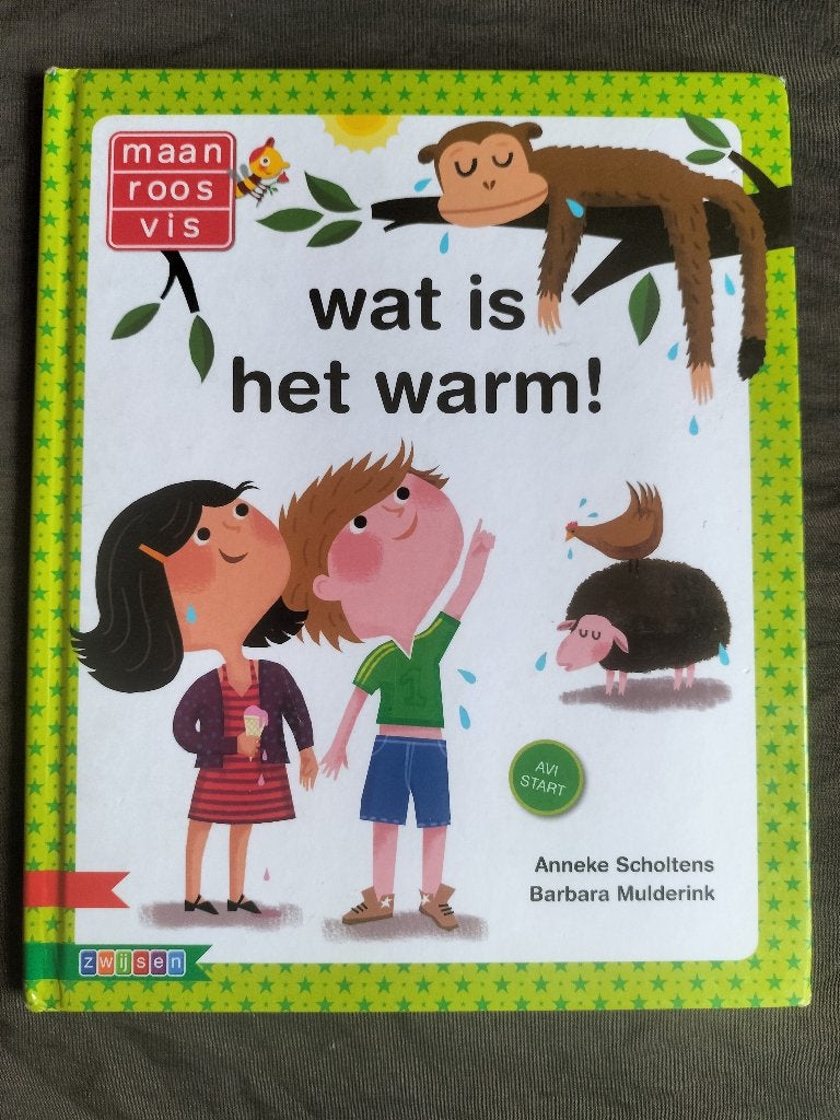 Anneke Scholtens - Wat is het warm! / avi Start, Boeken, Ophalen of Verzenden, Zo goed als nieuw, Anneke Scholtens, Fictie algemeen