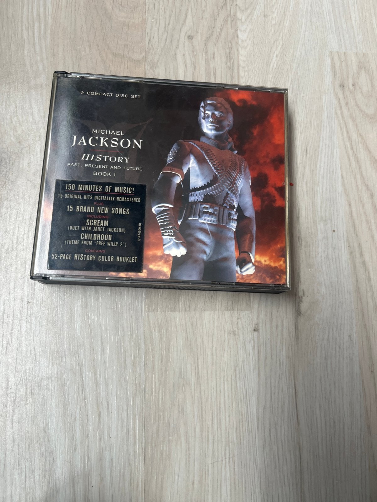 Michael Jackson - HIStory: Past, Present and Future Book I, Gebruikt, Pop, Ophalen of Verzenden, Inclusief boekje