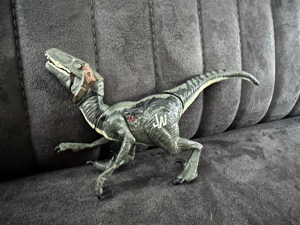 Velociraptor actiefiguur The Lost World Jurassic Park, Ophalen of Verzenden, Zo goed als nieuw