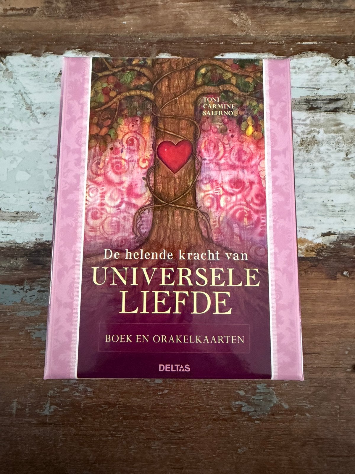 Orakelkaarten de helende kracht van universele liefde, Boeken, Tarot of Kaarten leggen, Overige typen, Zo goed als nieuw, Toni Carmine Salerno
