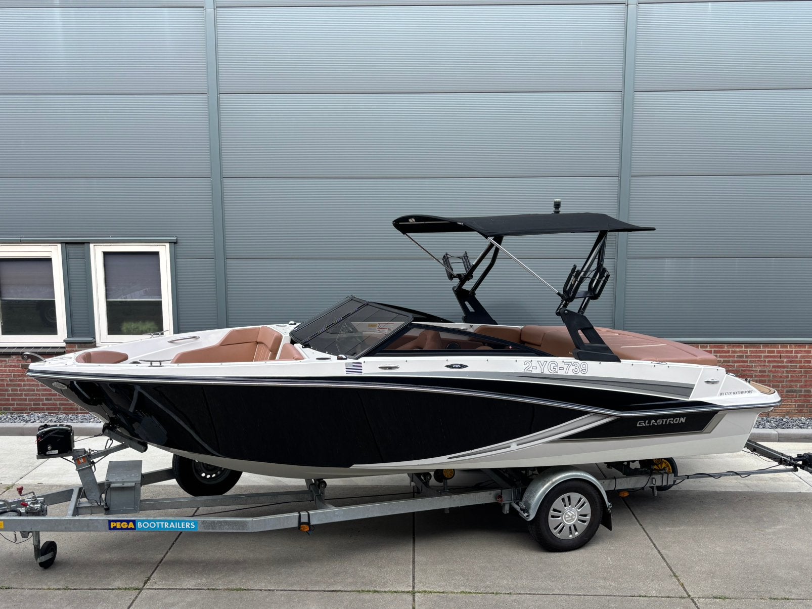 Glastron GT205 4.5 MPI 200PK incl. Pega trailer  NWST, Watersport en Boten, Ophalen, 1.95 meter, Binnenboordmotor, Viertaktmotor