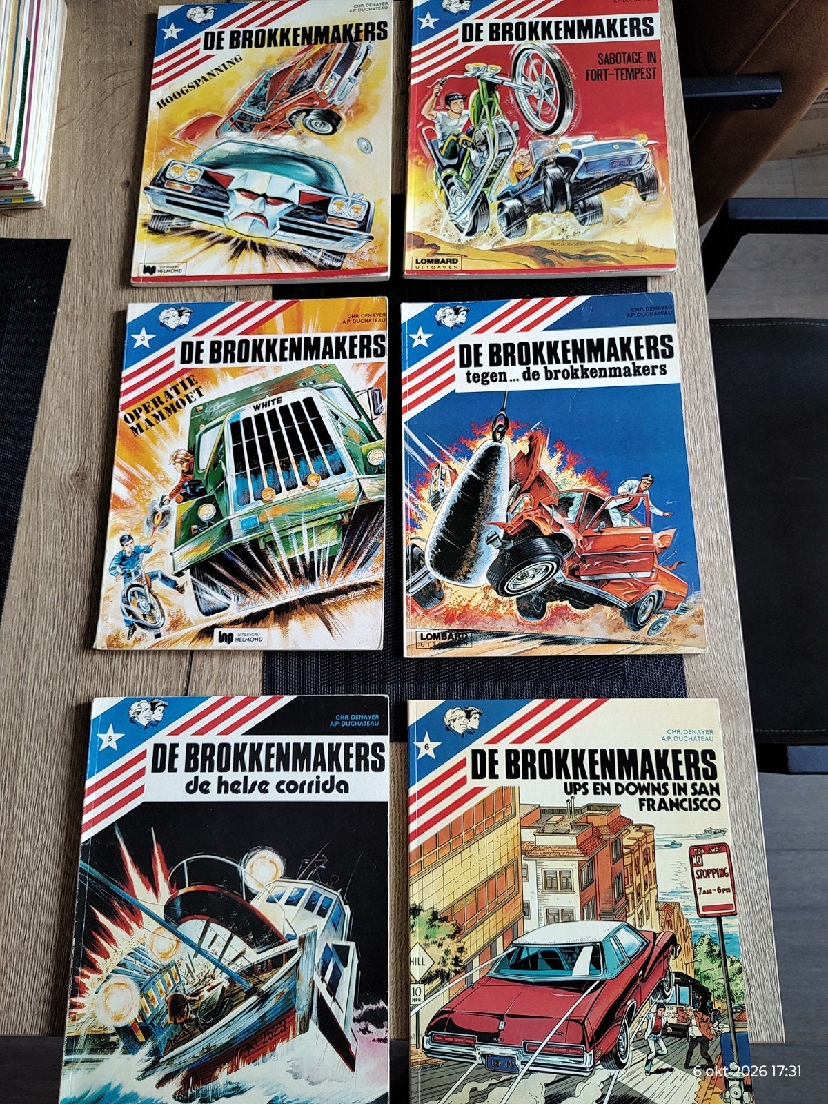 De Brokkenmakers - Complete serie van 21 stripboeken, Boeken, Complete serie of reeks, Ophalen of Verzenden, Zo goed als nieuw