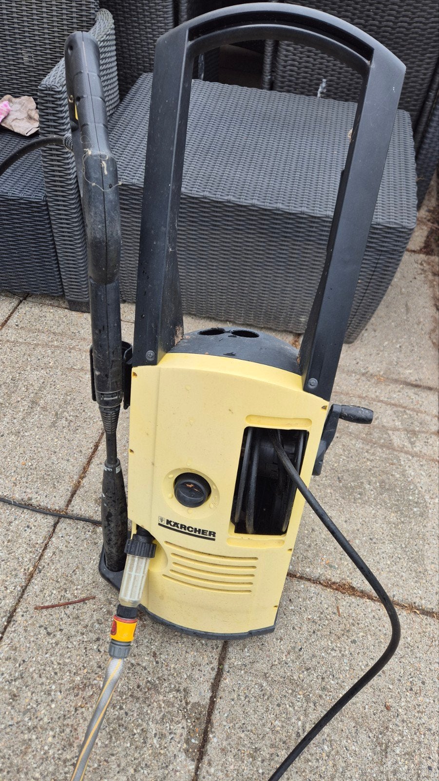 Karcher K5.85 hogedrukspuit, Tuin en Terras, Hogedrukreinigers, Ophalen, Gebruikt, Elektrisch