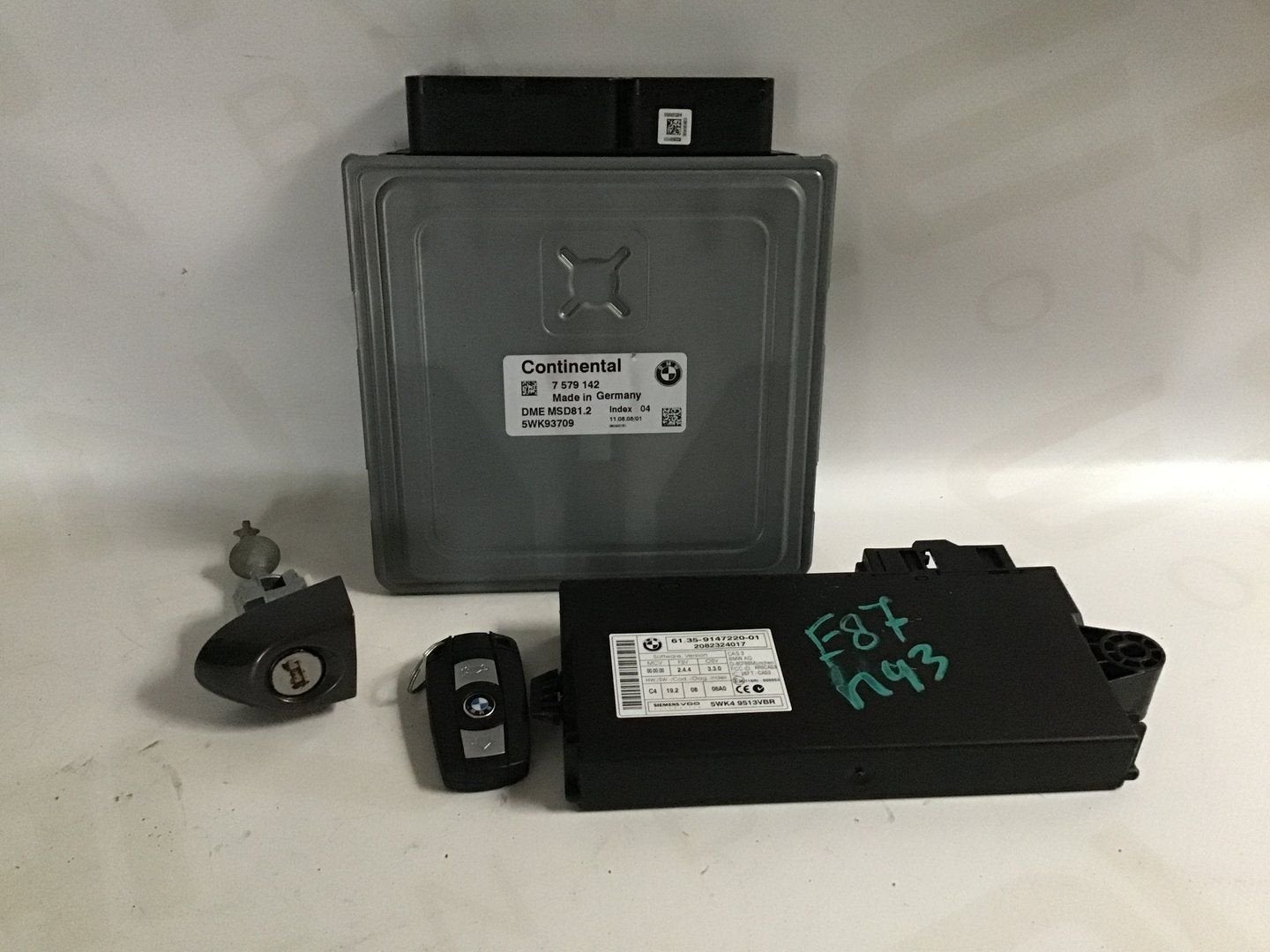 Computer motormanagement set N43B20A BMW E87 7579142, Gebruikt, -, -, Ophalen of Verzenden