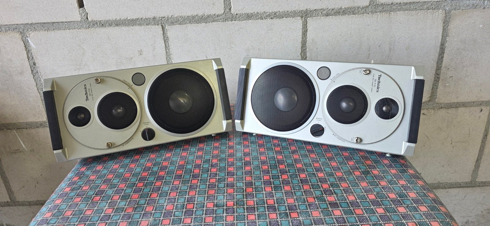 Vintage Technics SB-F20 Speakers jaren '80 -, Audio, Tv en Foto, Ophalen of Verzenden, Zo goed als nieuw, Stereo speakers, Overige merken