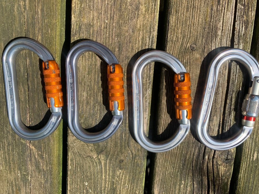 Petzl Karabiner haken goede kwaliteit, Tuin en Terras, Ophalen, Zo goed als nieuw, Minder dan 20 mm