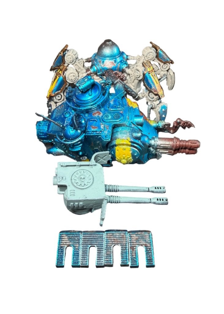 Warhammer 40K Adeptus Mechanicus Onager Dunecrawler, Hobby en Vrije tijd, Wargaming, ., Warhammer, Ophalen of Verzenden, Zo goed als nieuw