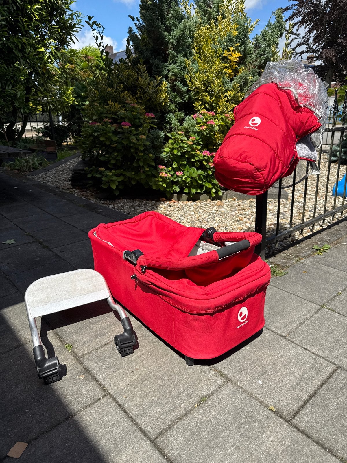 Easywalker reiswieg en meer - Rood, Gebruikt, Met reiswieg, Ophalen, Kinderwagen