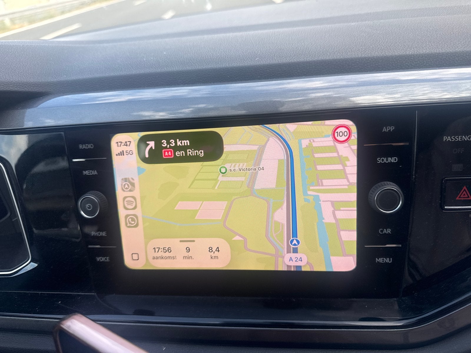 Volkswagen Infotainmentsysteem met Navigatie en Bluetooth, Ophalen of Verzenden, Gebruikt