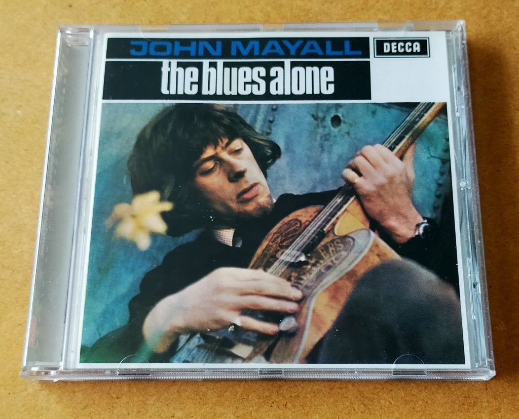 John Mayall - The Blues Alone CD 1967/2006 Bonustracks, Ophalen of Verzenden, Zo goed als nieuw, Bluesrock
