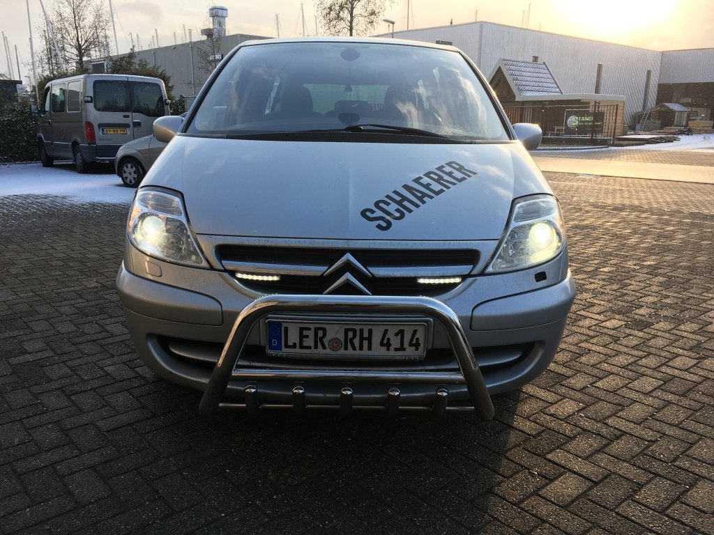Citroen C8 Bullbar Pushbar met carterbeschermer