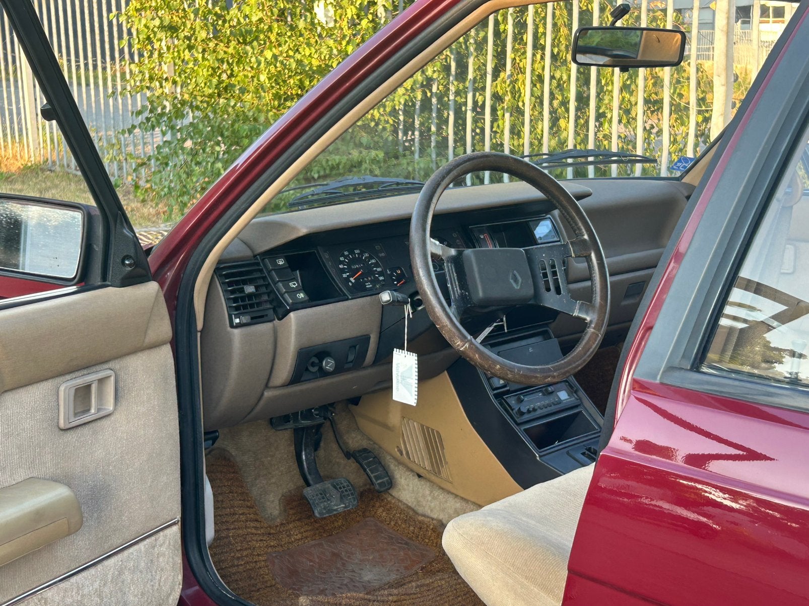 Renault 11 1.4 AUT 1985 Rood, Renault, 68 pk, Origineel Nederlands, Onderhoudsboekje