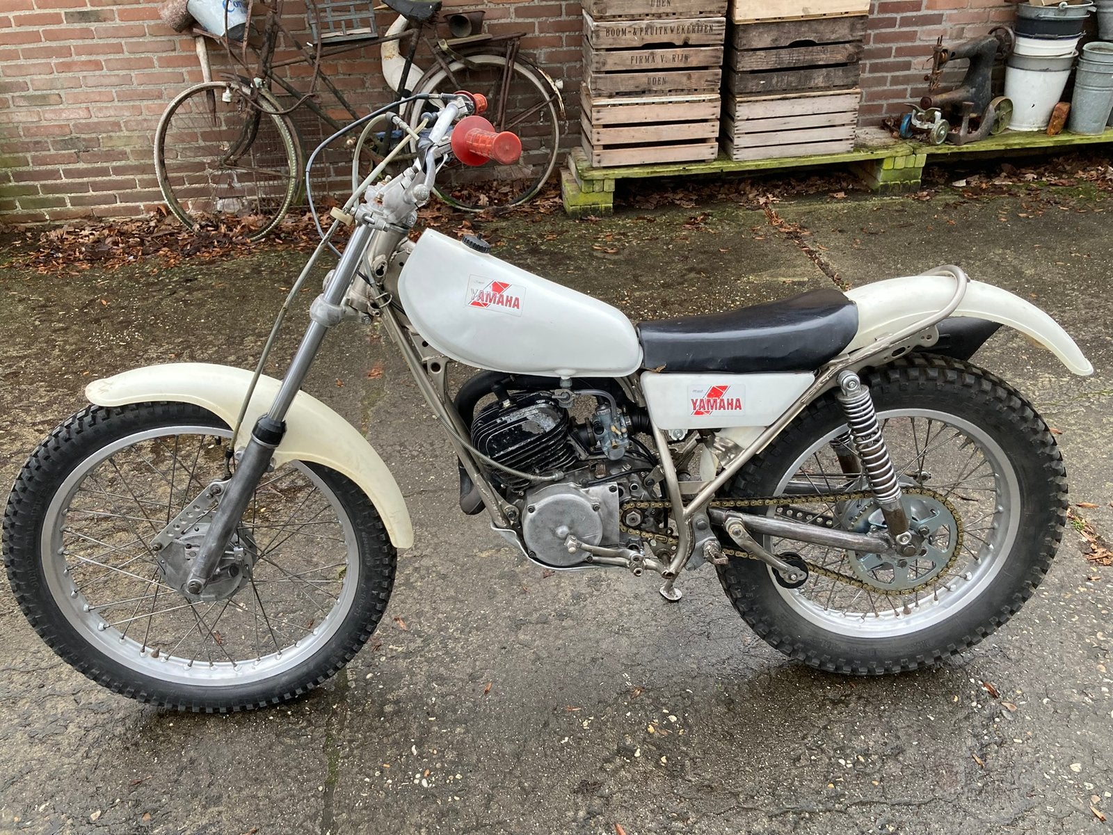 Yamaha ty  trial motor, Motoren, Gebruikt, Particulier, Overig, Handgeschakeld
