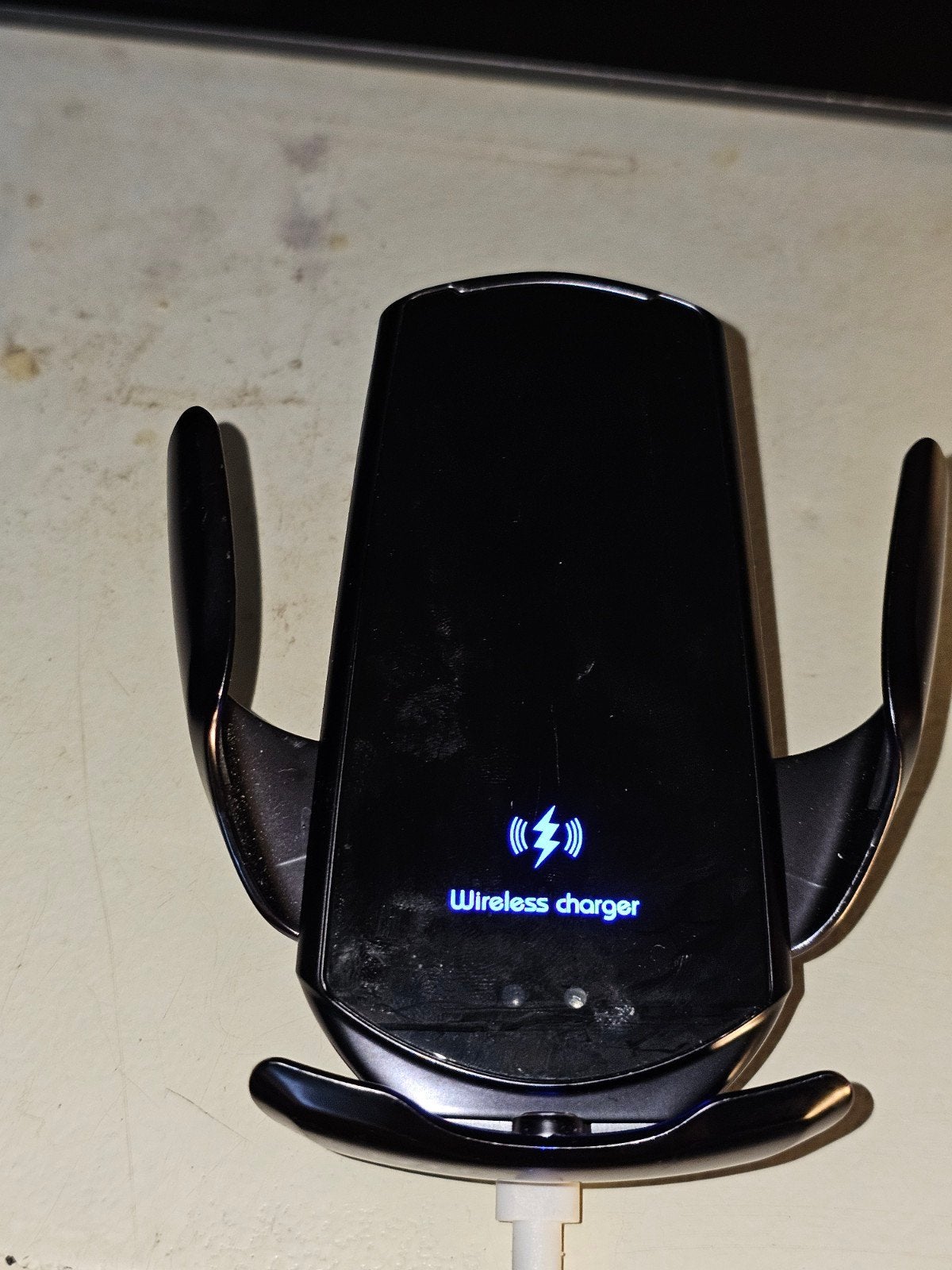Telefoonhouder met draadloze oplader voor auto of anders, Ophalen of Verzenden, Nieuw, Auto