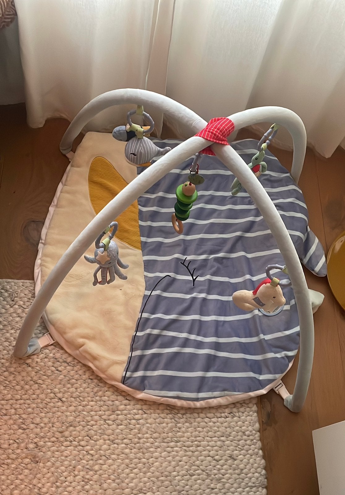 Baby gym, Ophalen, Zo goed als nieuw