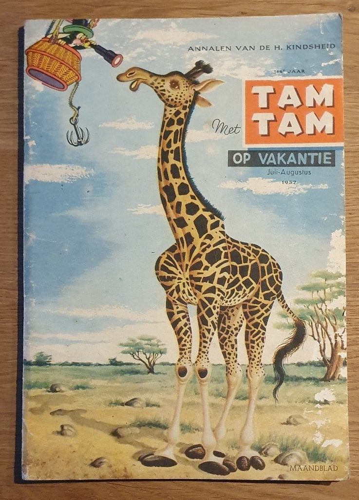 Met Tam Tam op vakantie - Juli-augustus 1957 - Boek, Ophalen of Verzenden, Gelezen