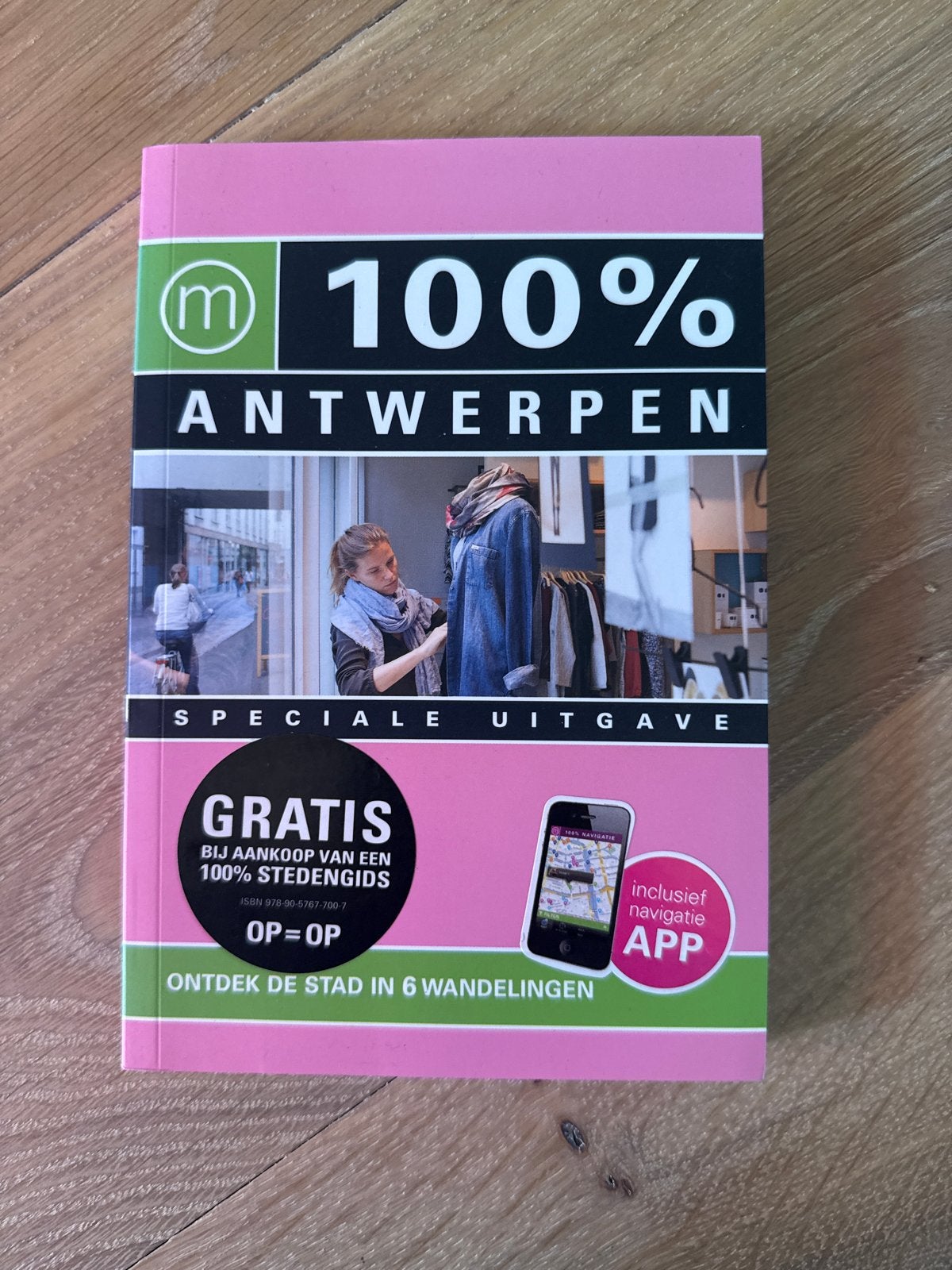 100% Antwerpen - Speciale Uitgave Reisgids met App, Overige merken, Europa, Ophalen of Verzenden, Zo goed als nieuw