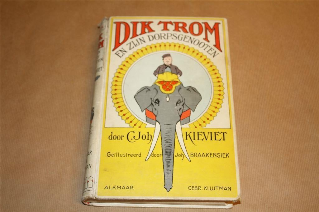 Dik Trom en zijn Dorpsgenooten - Oude druk ca 1920, Ophalen of Verzenden, Gelezen
